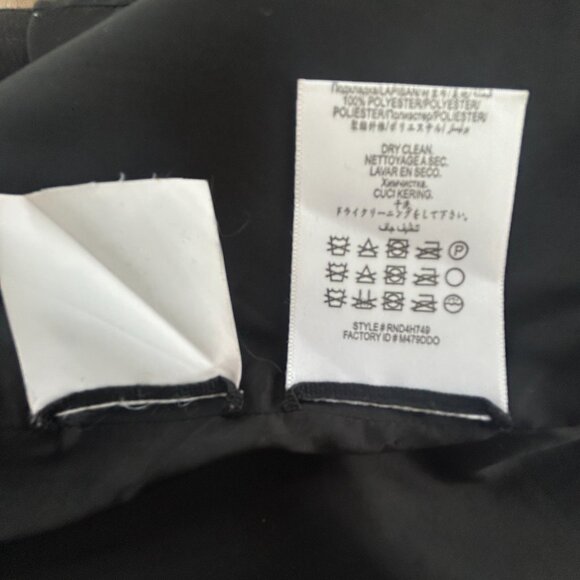 BCBGMAXAZRIA Minimalist Black Open-Front Blazer – Women's Small S - Picture 11 of 12